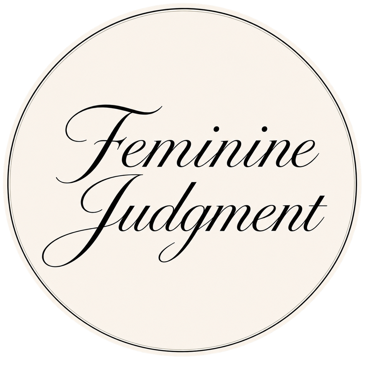 Feminine Judgment